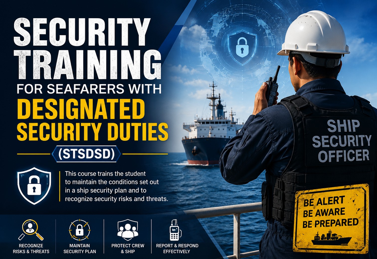 Security Training for Seafarers with Designated Security Duties (STSDSD)