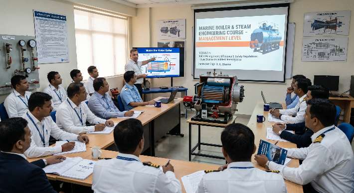 Marine Boiler and Steam Engineering course – Management level (MBSM)