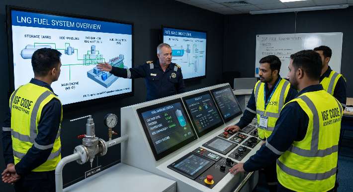 Advanced Training for ships using fuels covered within the IGF (IGFA)